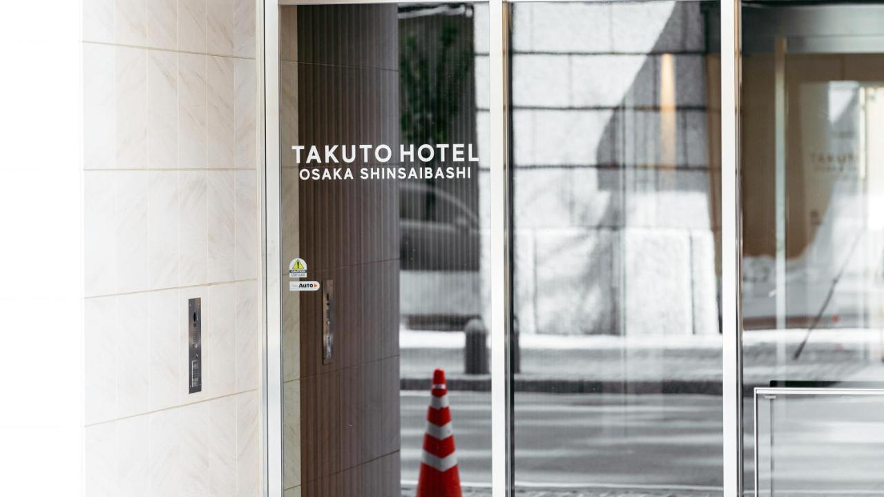 Takuto Hotel Osaka Shinsaibashi Exteriör bild