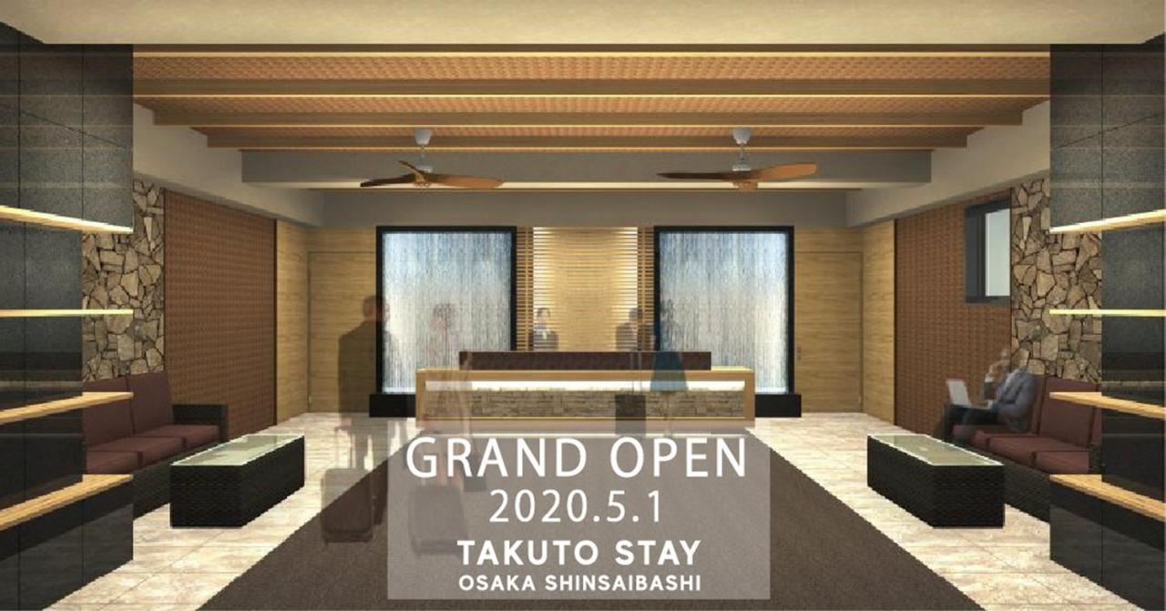 Takuto Hotel Osaka Shinsaibashi Exteriör bild