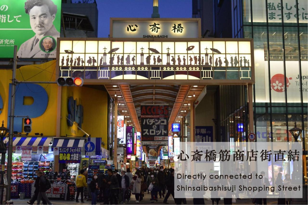Takuto Hotel Osaka Shinsaibashi Exteriör bild